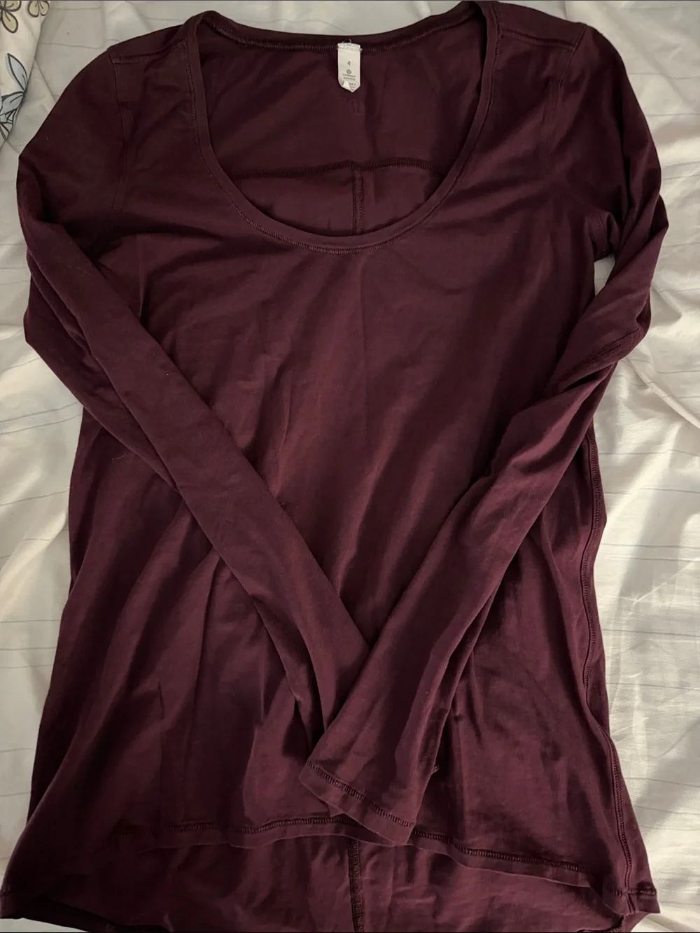 Lululemon Athletica Another Round Long Sleeve Shirt size 4 - Picture 6 of 6